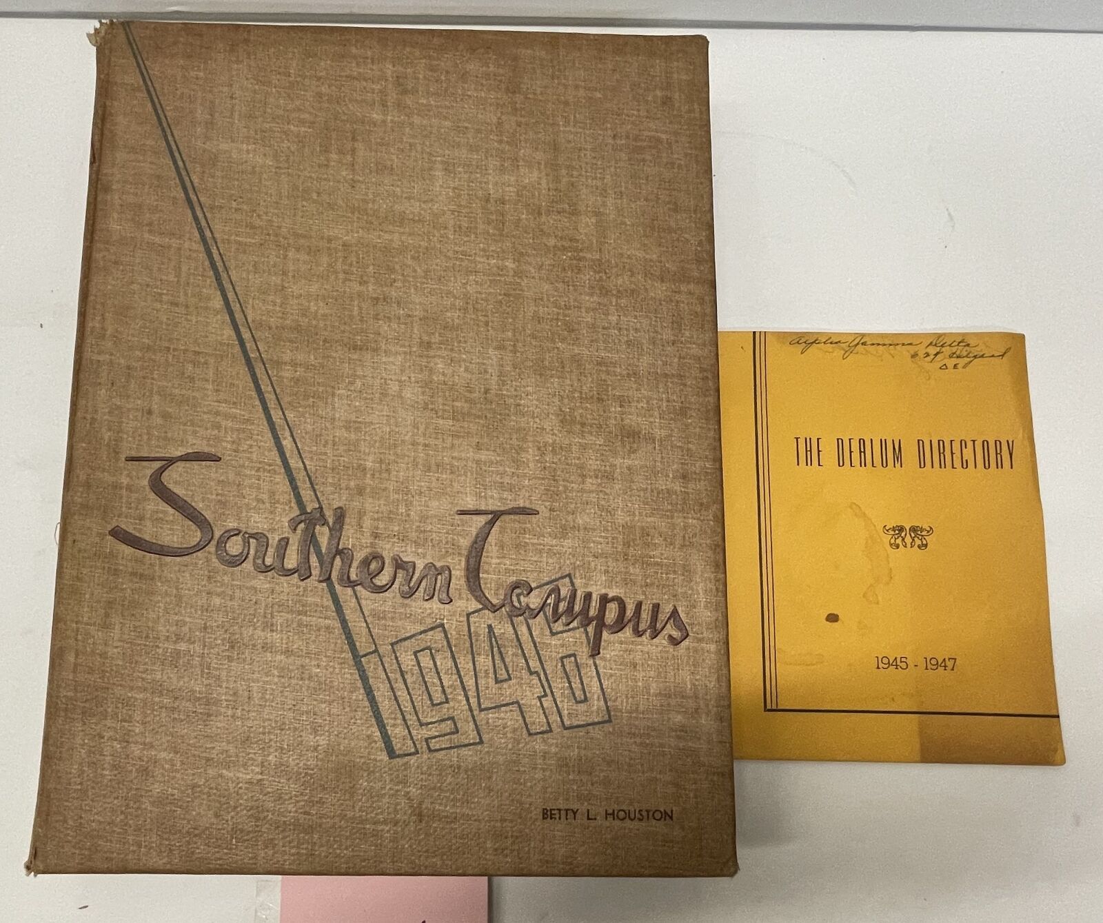1946 Southern Campus UCLA  School Yearbook w/ The Dealum Directory 1945-1947