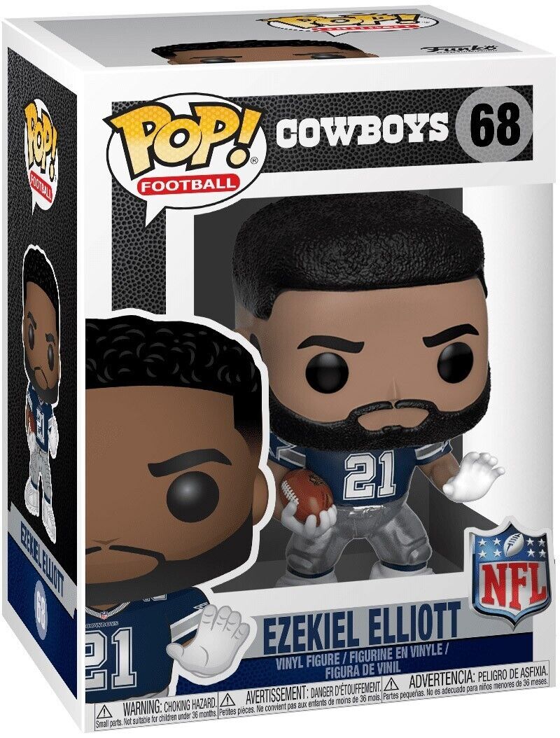 Funko POP NFL Dallas Cowboys Ezekiel Elliot #68