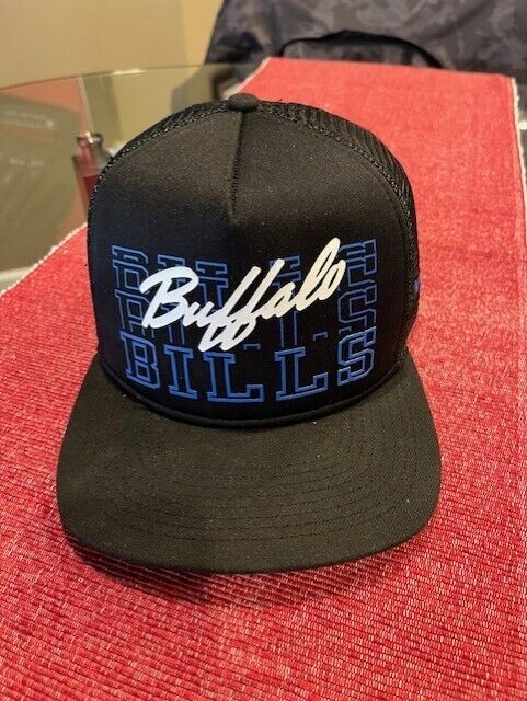 Men's Buffalo Bills New Era Black Instant Replay 9FIFTY Snapback Hat