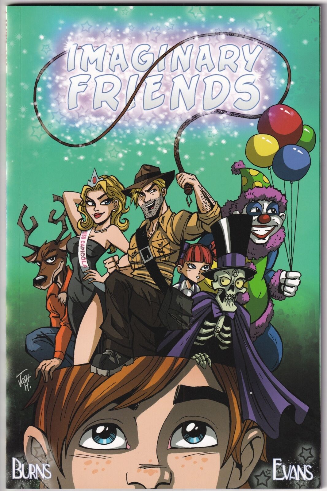 Outlaw Comics Imaginary Friends Vol #1 Trade Paperback TPB 2009 Graphic Novel GN