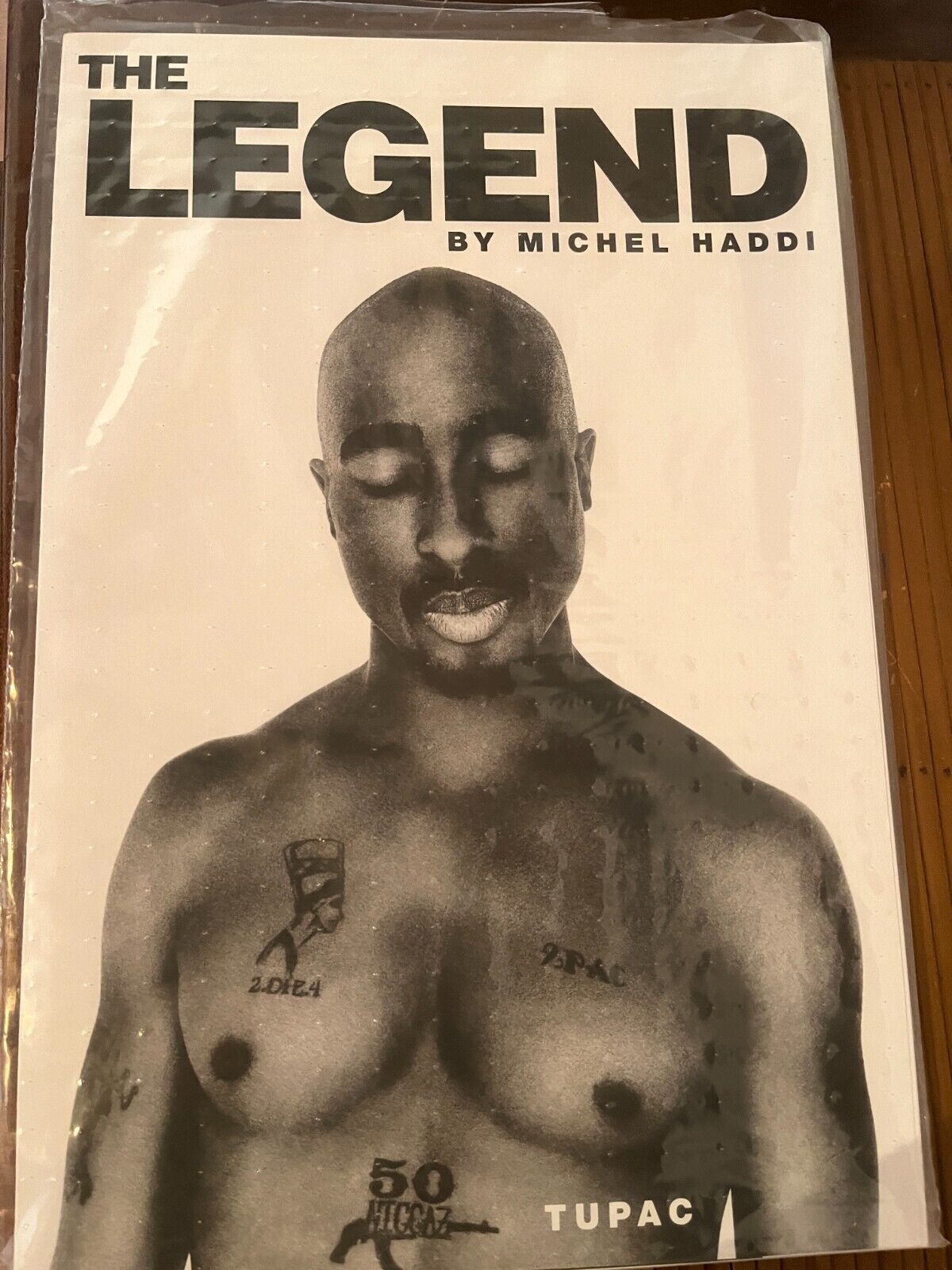 Michel Haddi - The Legend. Tupac / 500 copies hand-signed READY TO SHIP