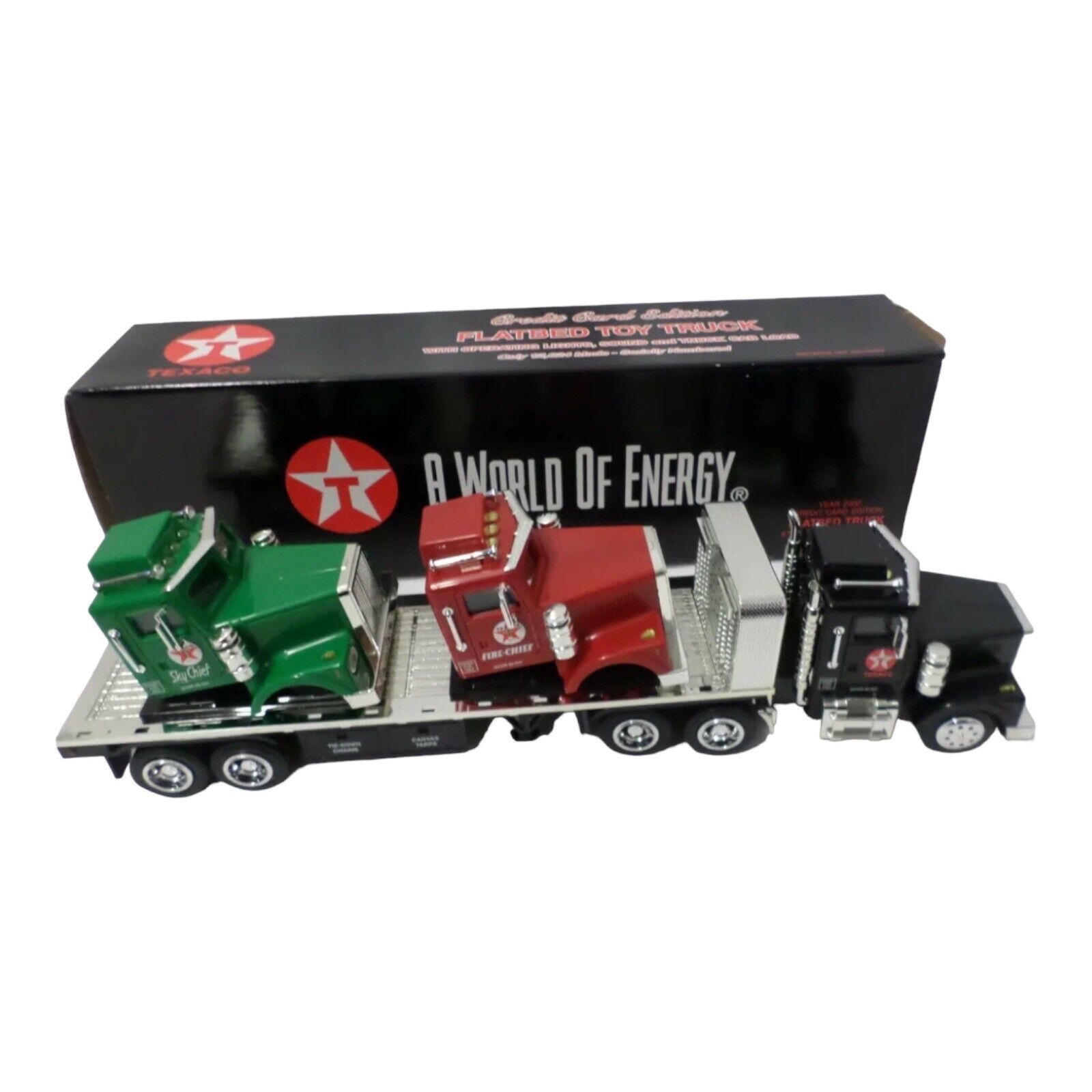 Texaco Flatbed Toy Truck 1/32 Scale Credit Card Edition 1 Of 12,024 2000