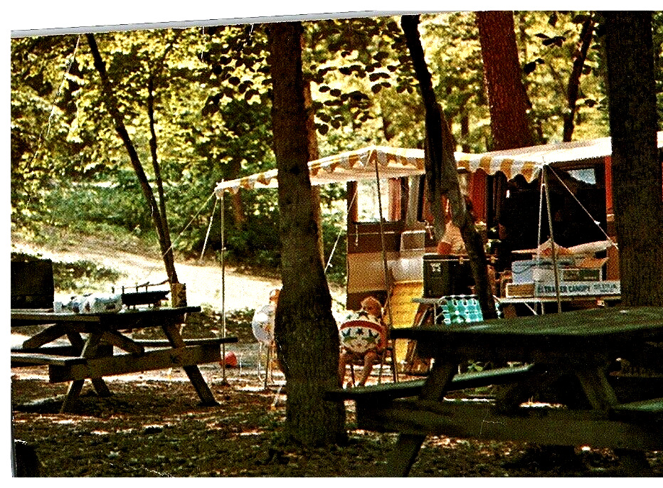 Fair Oaks Family Campground 💥 LONG SIZE 💥 Vintage Colonial Williamsburg VA