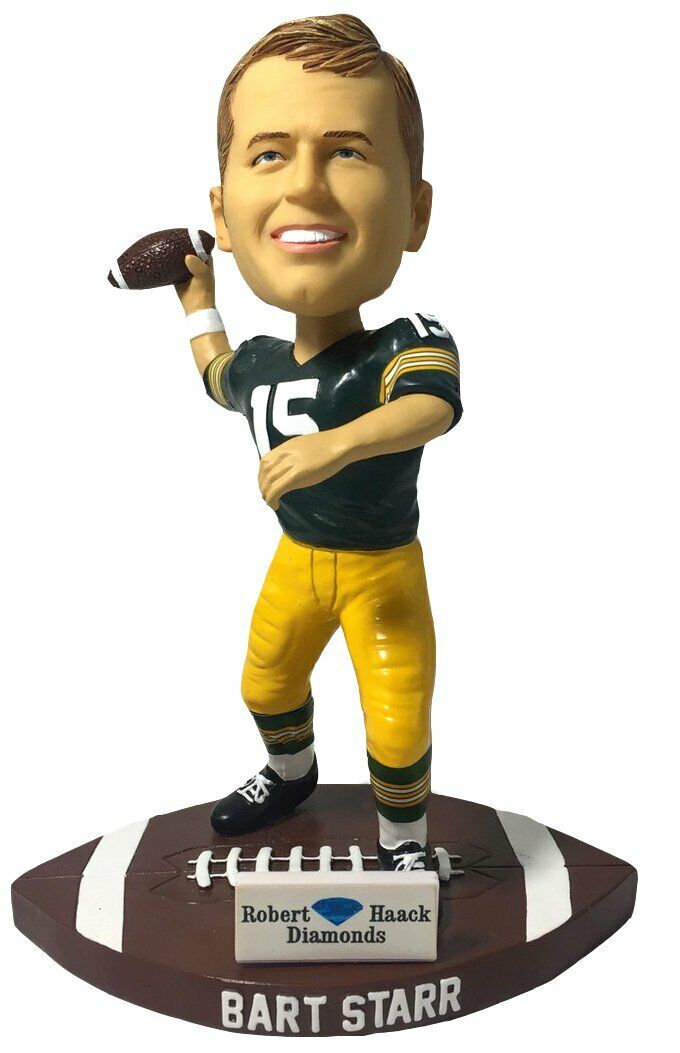 Bart Starr Green Bay Packers Starr Foundation Special Edition Bobblehead NFL