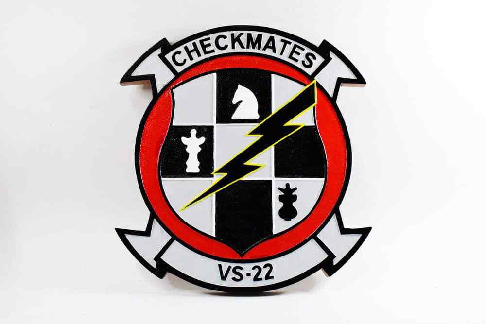 VS-22 Checkmates Plaque, 14\