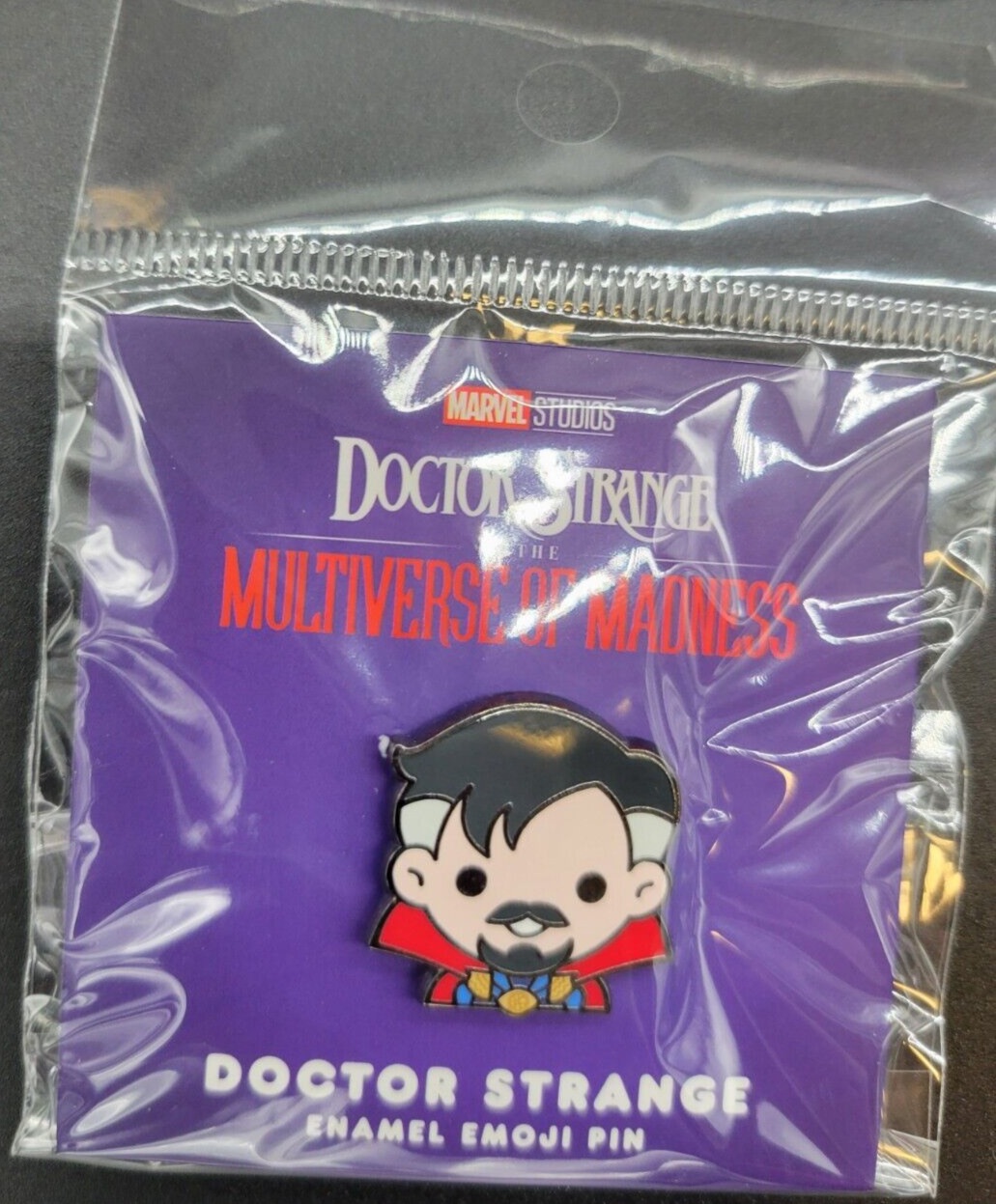 Marvel x 100Soft Doctor Strange Enamel Emoji Pin Multiverse of Madness