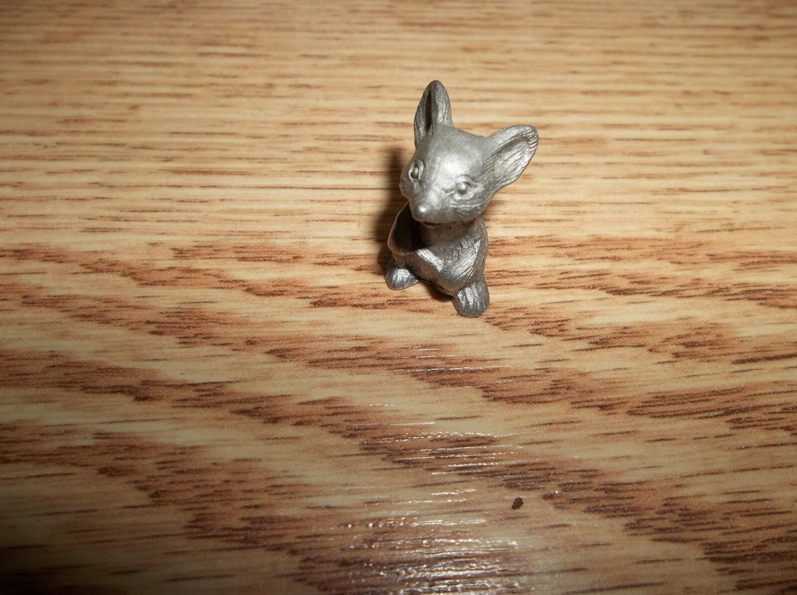Vintage Minature Pewter Mouse figurine  Cute