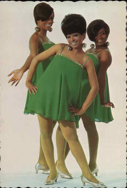 Celeb The Marvelettes,1962 The American Postcard Co. Inc. Vintage Post Card