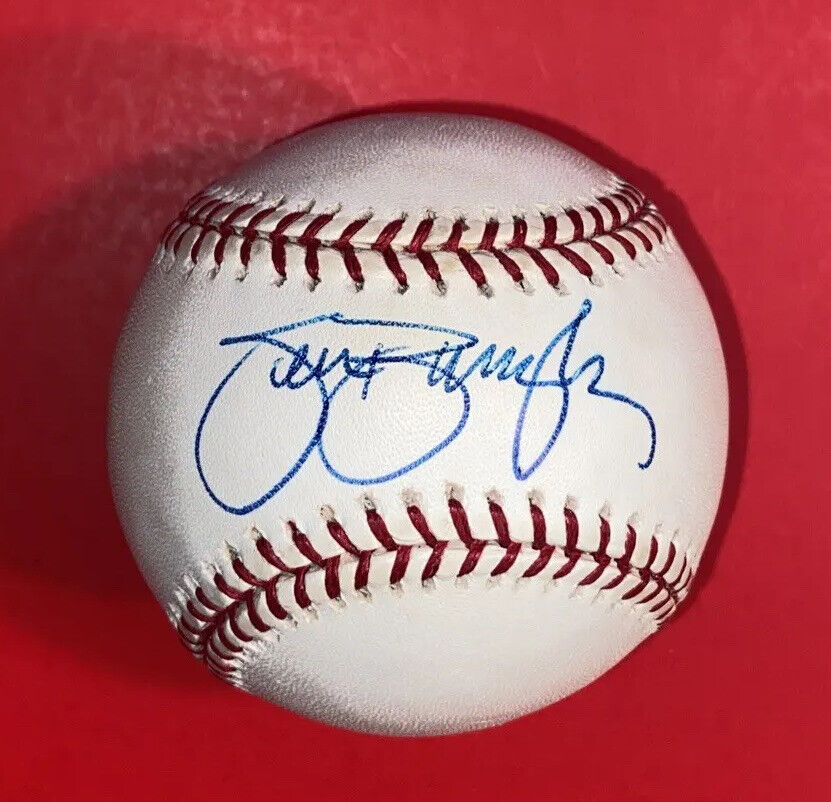 SEAN BURROUGHS Rawlings Signed MLB Baseball Auto’ Ball San Diego Padres