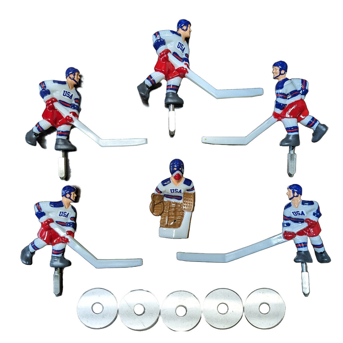 Super Chexx USA American Replacement Player Set - 6 Men