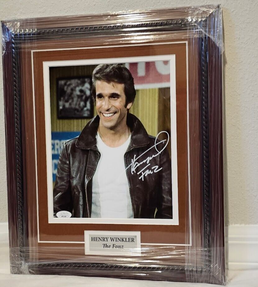 Henry Winkler Autographed signed Picture JSA Certified  The Fonz Happy Days