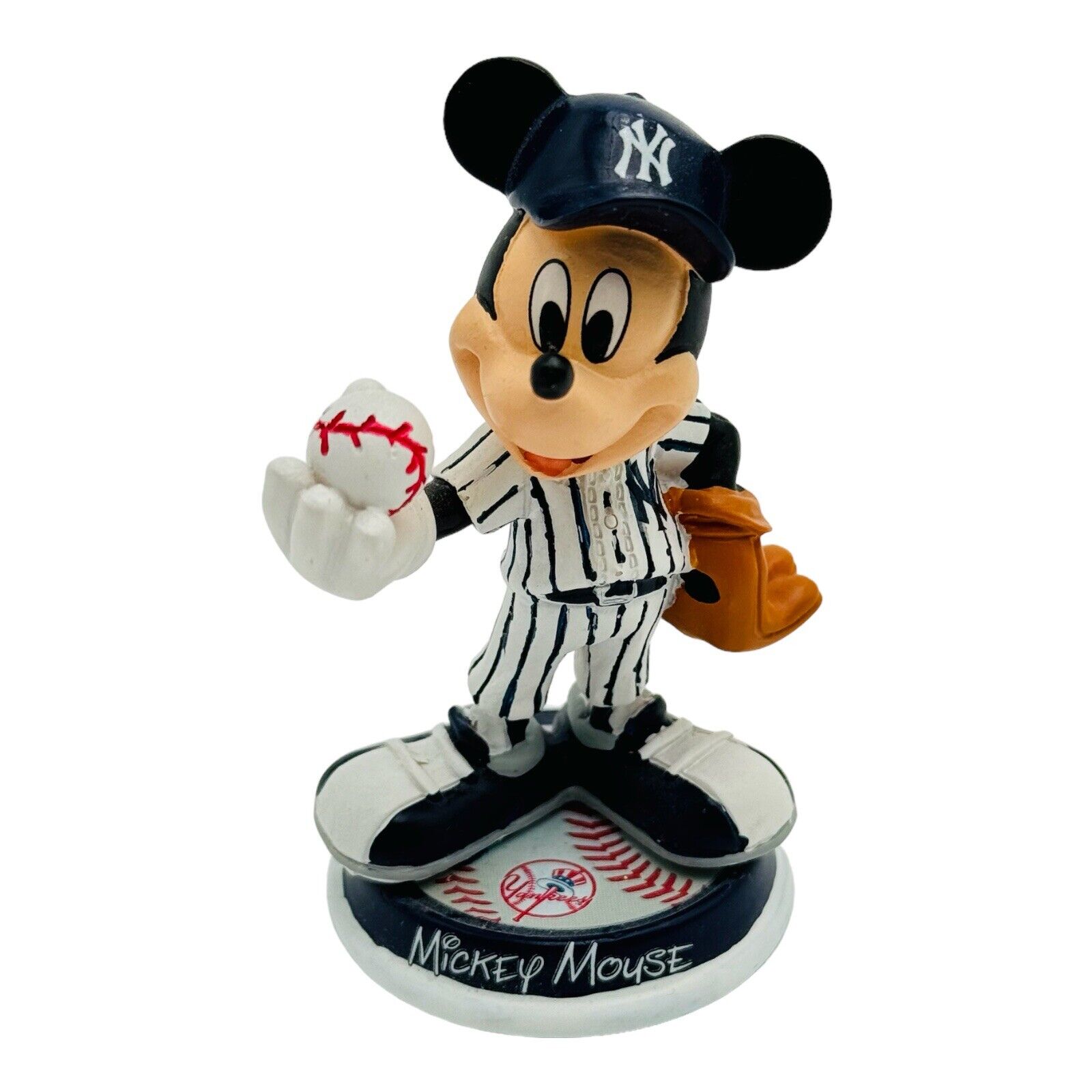 Disney Mickey Mouse Forever Collectibles MLB New York Yankees Figurine 2011 3”