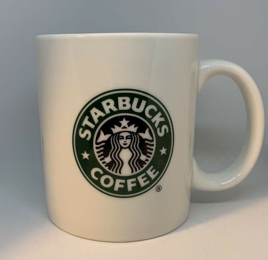 Starbucks Mermaid Siren Logo 2006 Coffee Tea Mug Cup 12 Ounces EUC