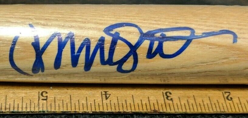 Ryne Sandberg HOF Autographed auto Signed Mini Baseball Bat Hall of Fame MLB Cub