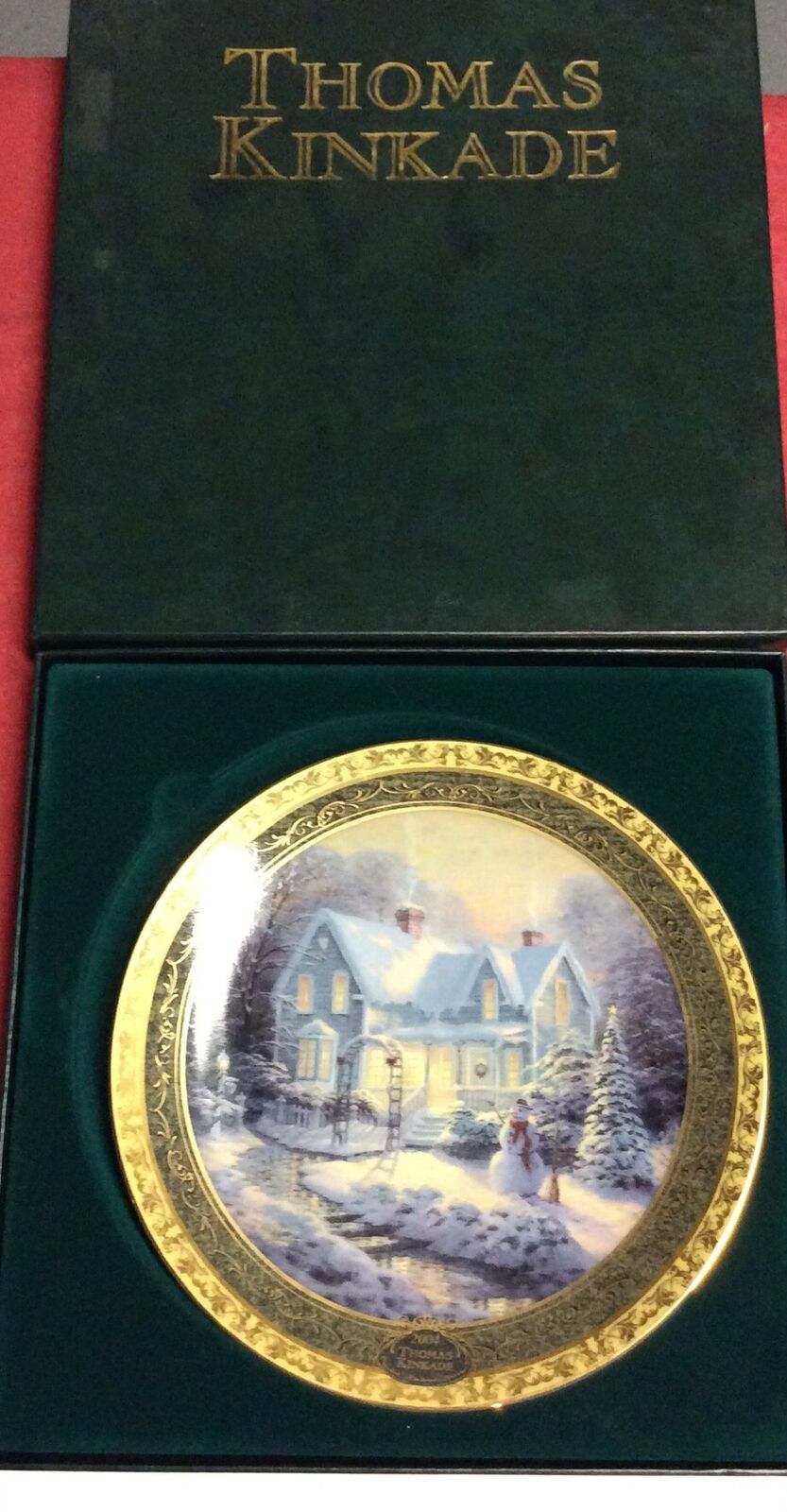 2004 Thomas Kinkade #1321A In The Limited Edition Of Blessings Of Christmas