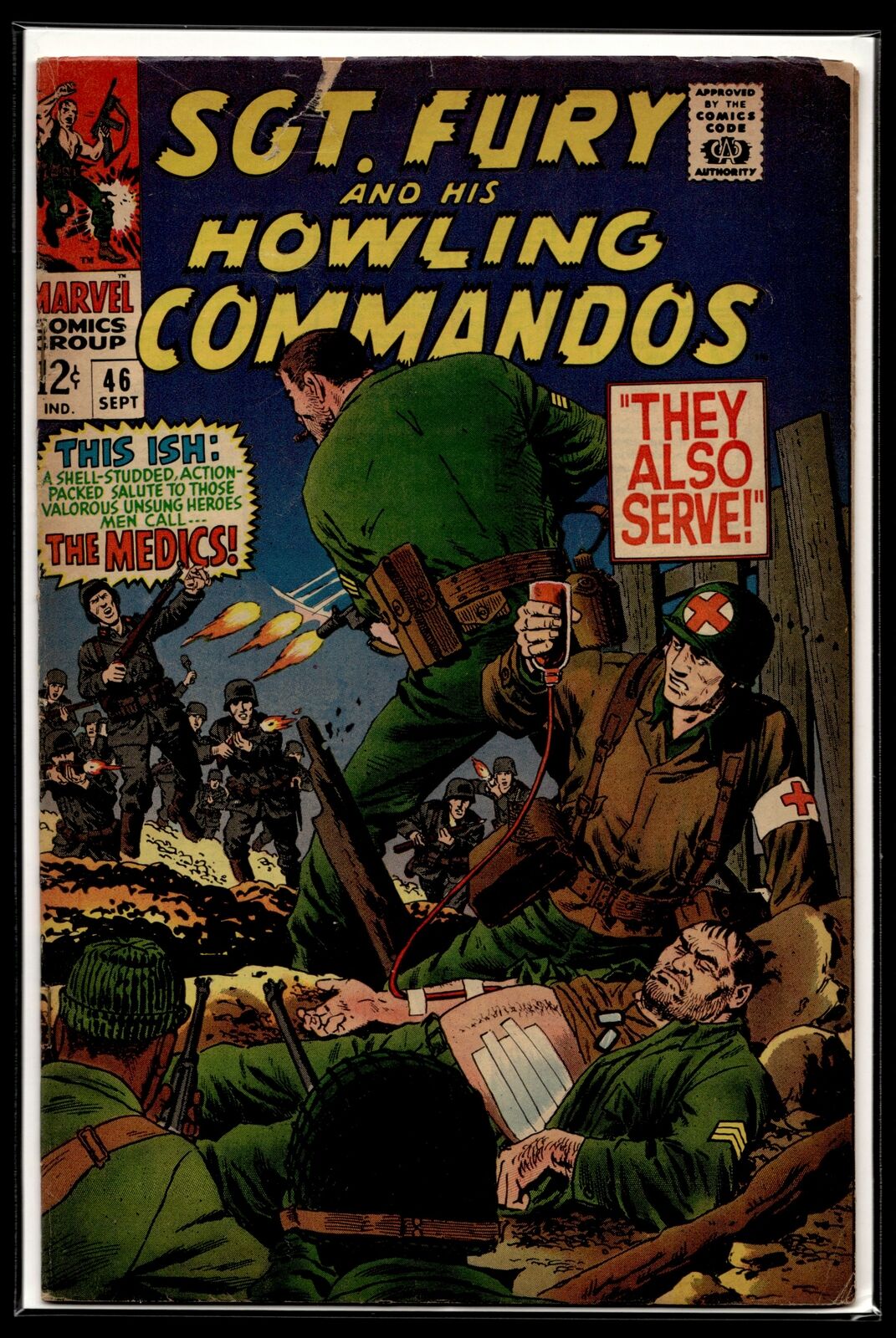 1967 Sgt. Fury and His Howling Commandos #46 Marvel Comic