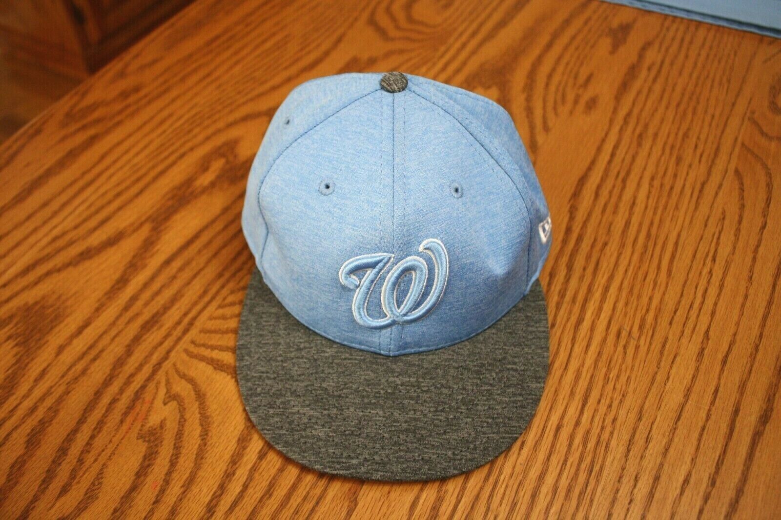 2017 Dave Lopes Washington Nationals Father\'s Day style game used hat MLB Auth.