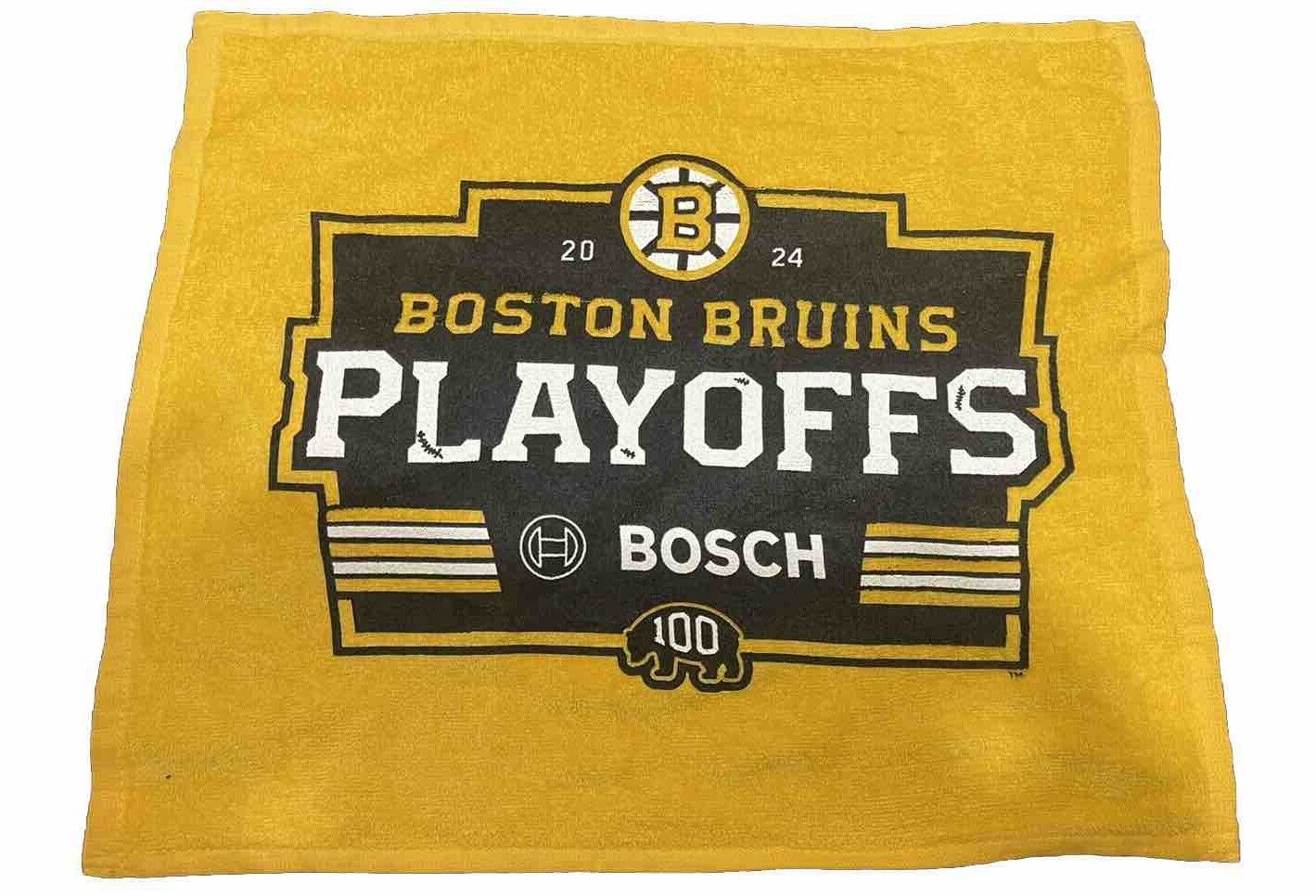 2024 Boston Bruins Playoffs Rally Towel - Round 1, Game 5 (SGA)