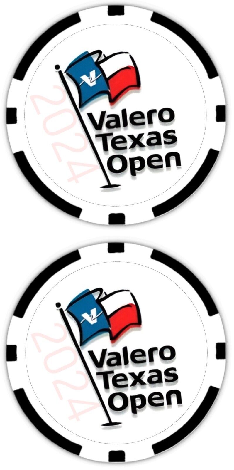 2024 VALERO TEXAS OPEN - TPC San Antonio (Oaks Course) - POKER CHIP