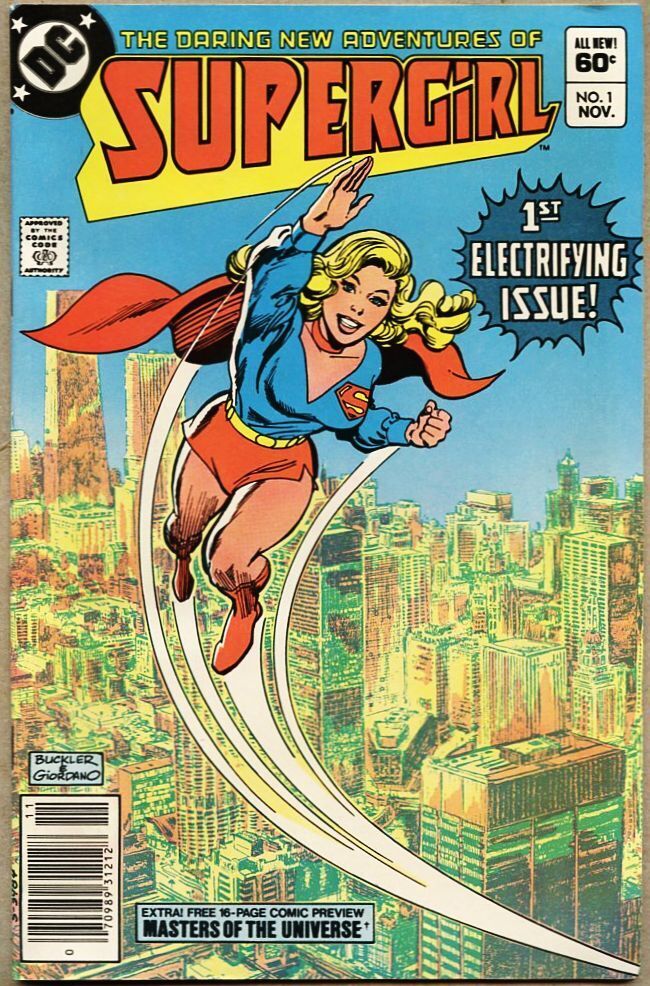 Daring New Adventures Of Supergirl #1-1982 fn+ 6.5 Masters of the Universe News
