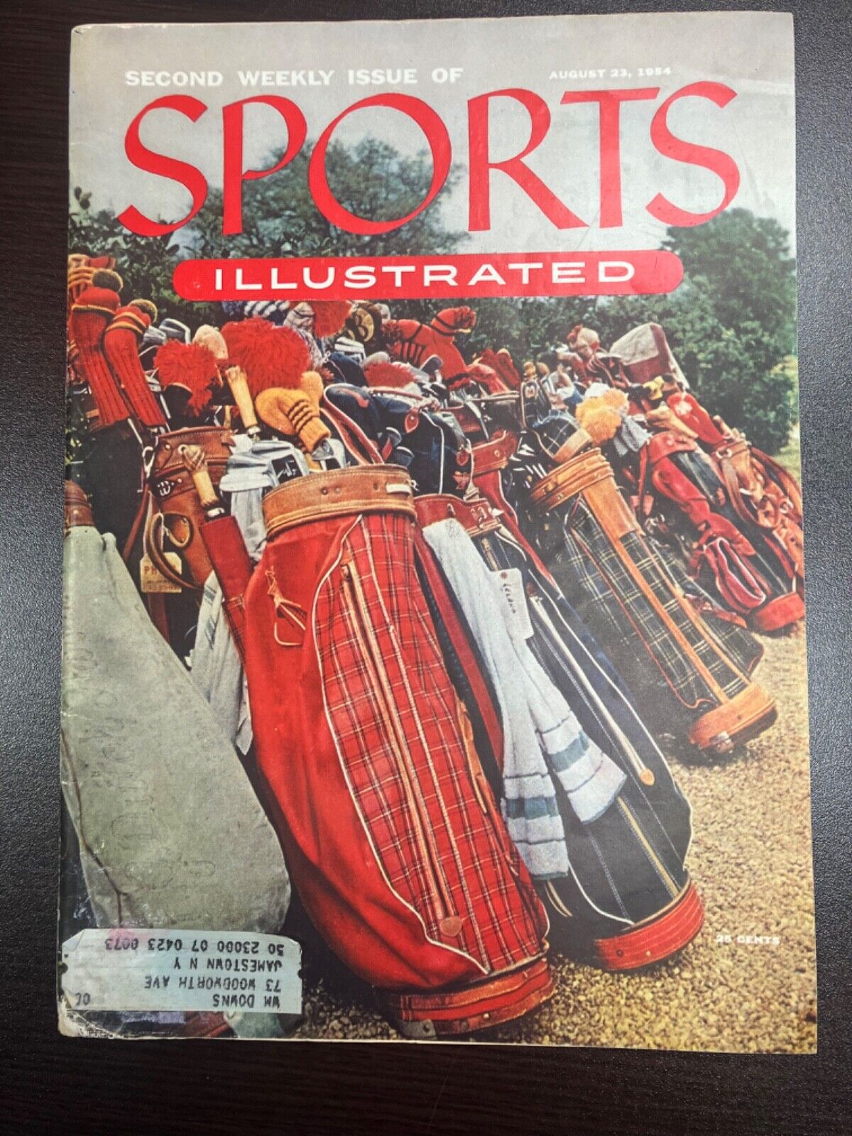 1954 , SPORTS ILLUSTRATED , SECOND  ISSUE .