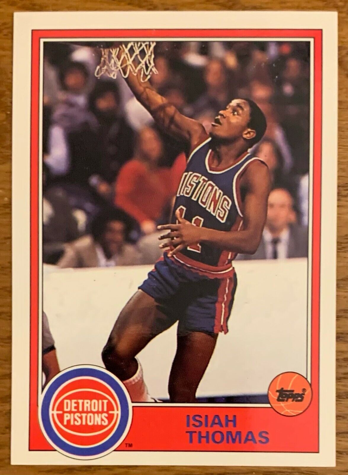 ISIAH THOMAS, RARE  1993 TOPPS ARCHIVES CARD, NBA LEGEND  WOW 