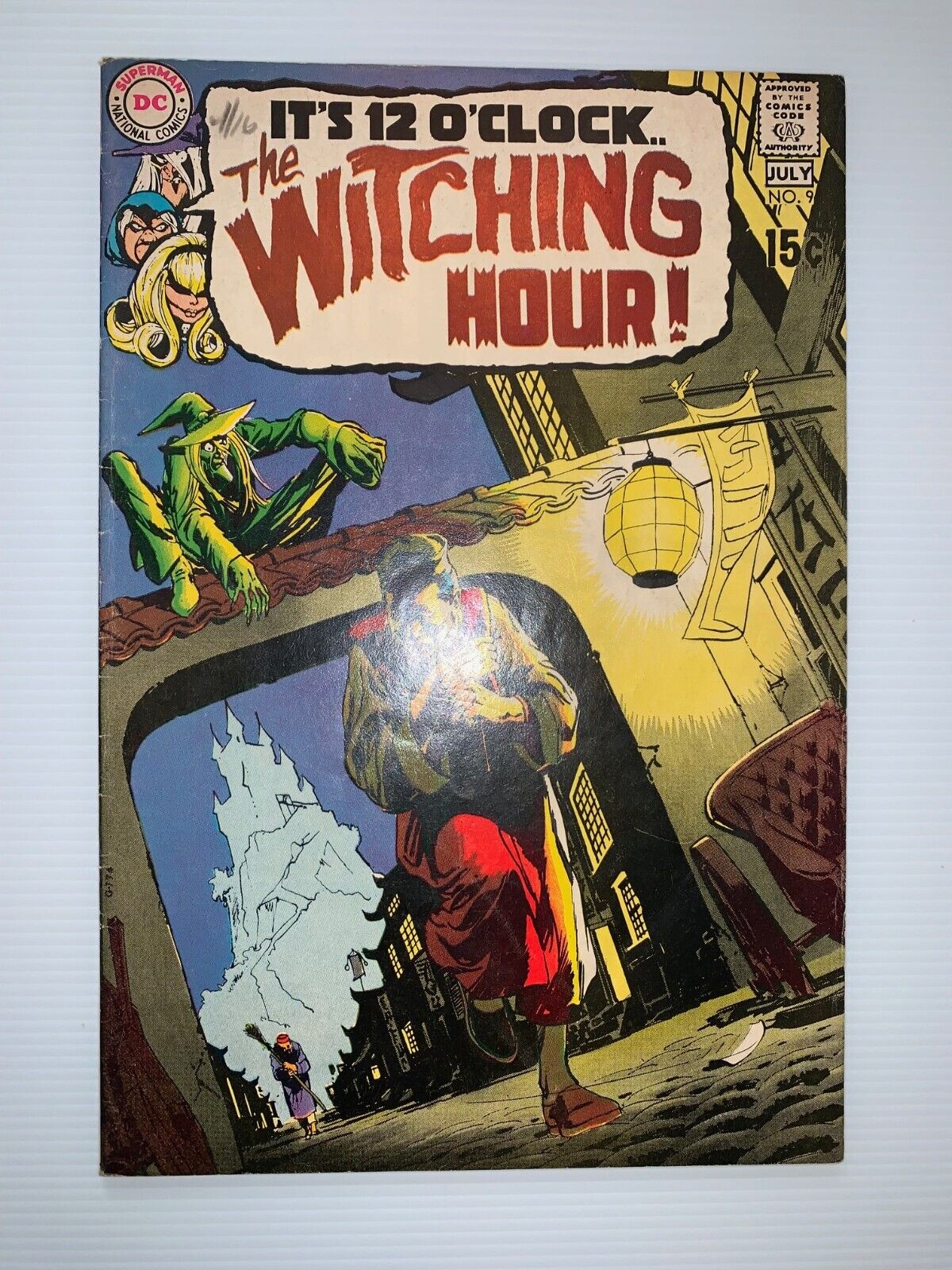 Witching Hour FN+ C-7.5-8 Neal Adams Cover DC Horror 1970 Silver Age High Grade