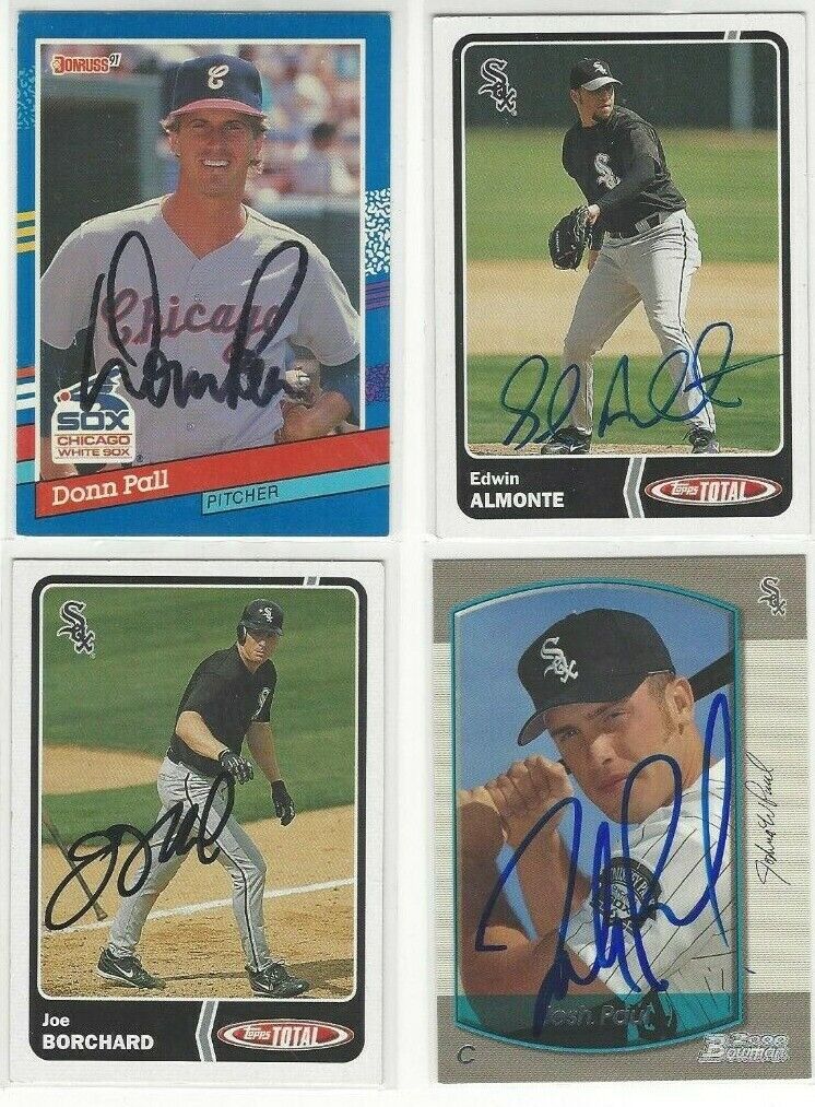  1991 Donruss #215 Donn Pall Signed Baseball Card Chicago White Sox