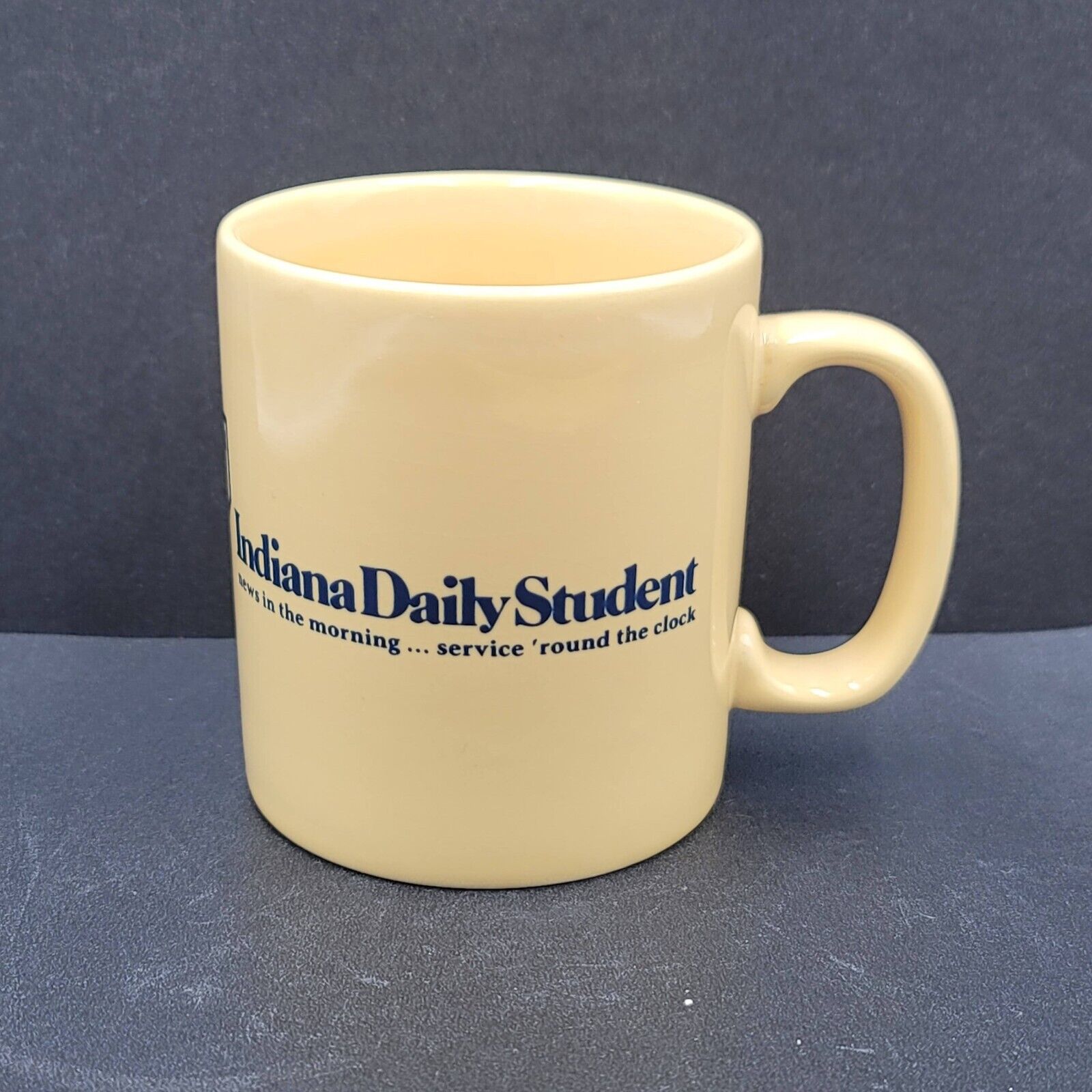 Vintage Indiana Daily Student Kiln Craft Coffee Mug Cup Staffordshire England