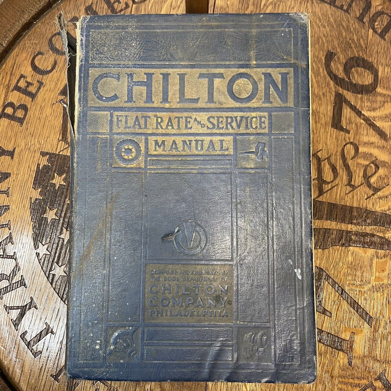 1941 Chilton's Flat Rate and Service Manual Repair Manual