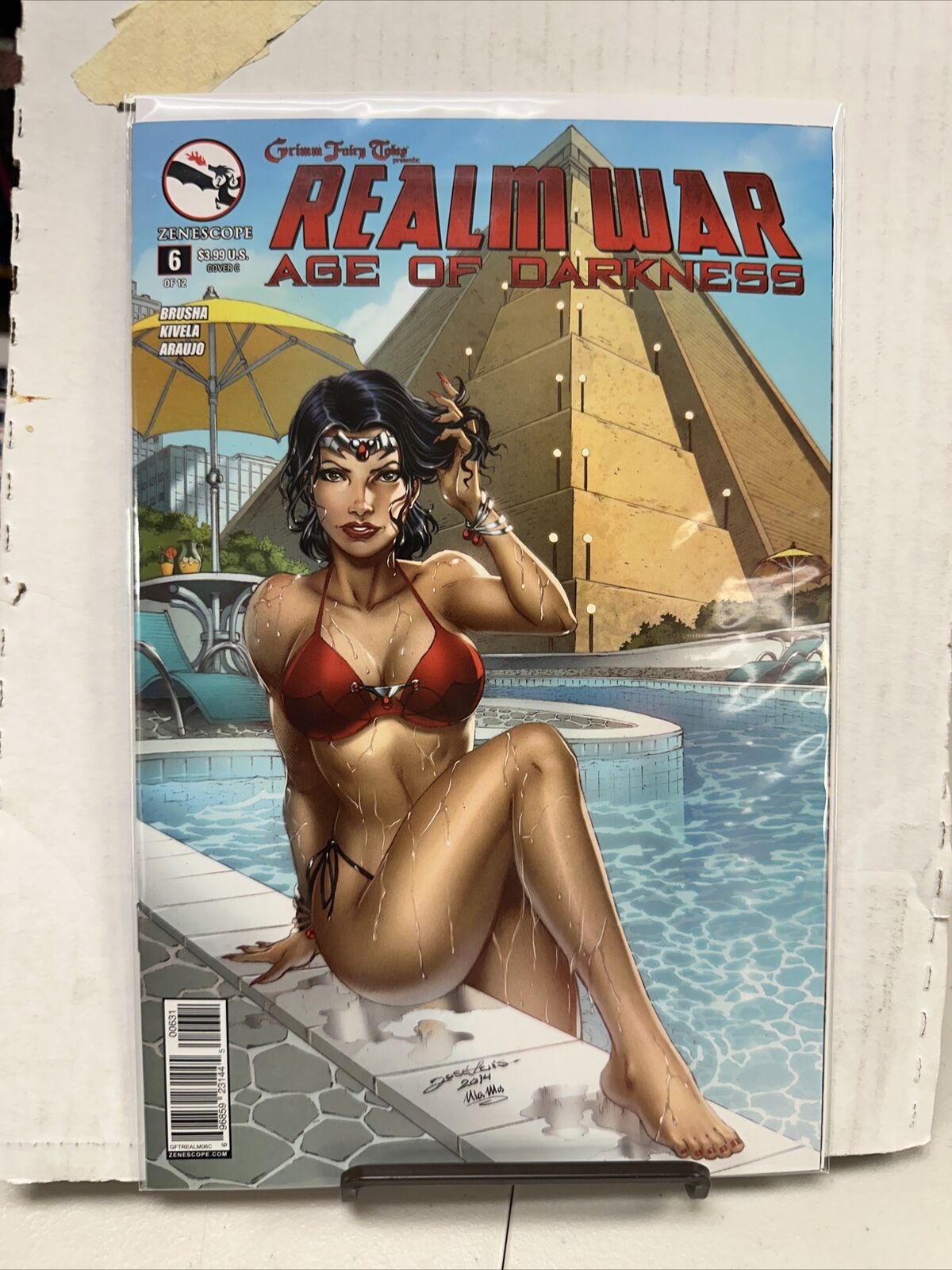 GFT Realm War #6 Age of Darkness Jose Luis Cover C Comic 2015 Zenescope
