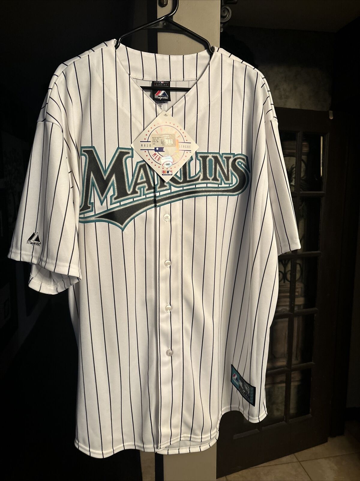 New With Tags XXL Vintage Florida Marlins Jersey