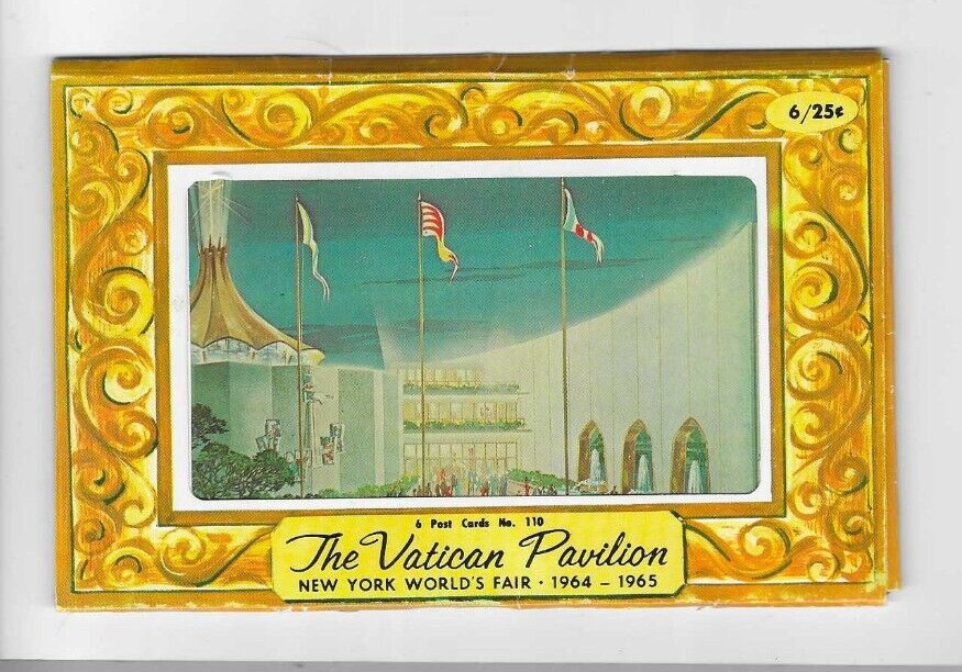 1964-65-POST FOLDER-NEW YORK WORLD\'S FAIR-THE VATICAN PAVILION