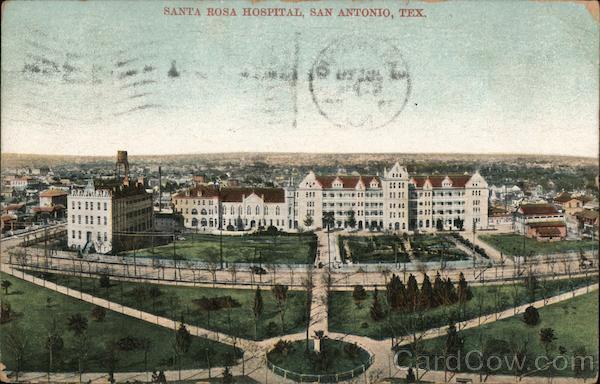 1908 San Antonio,TX Santa Rosa Hospital Comal,Bexar County Texas SL & Co.