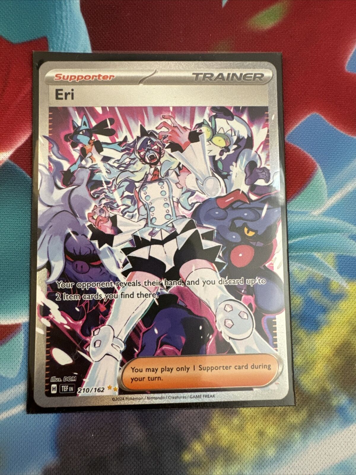 Eri 210/162 Special Illustrated Rare SV Temporal Forces Pokemon NM - Pack Fresh
