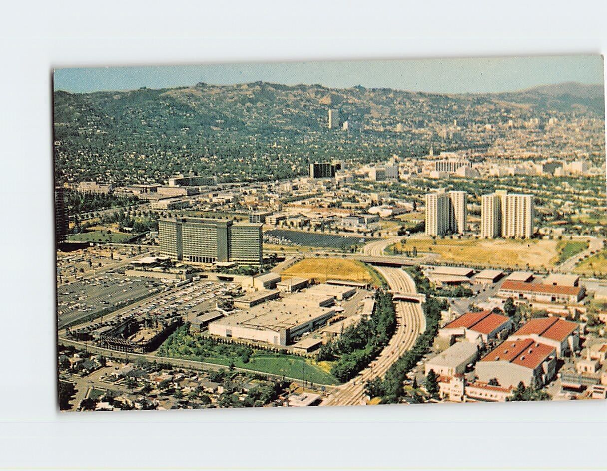 Postcard Aerial Photo Los Angeles California USA