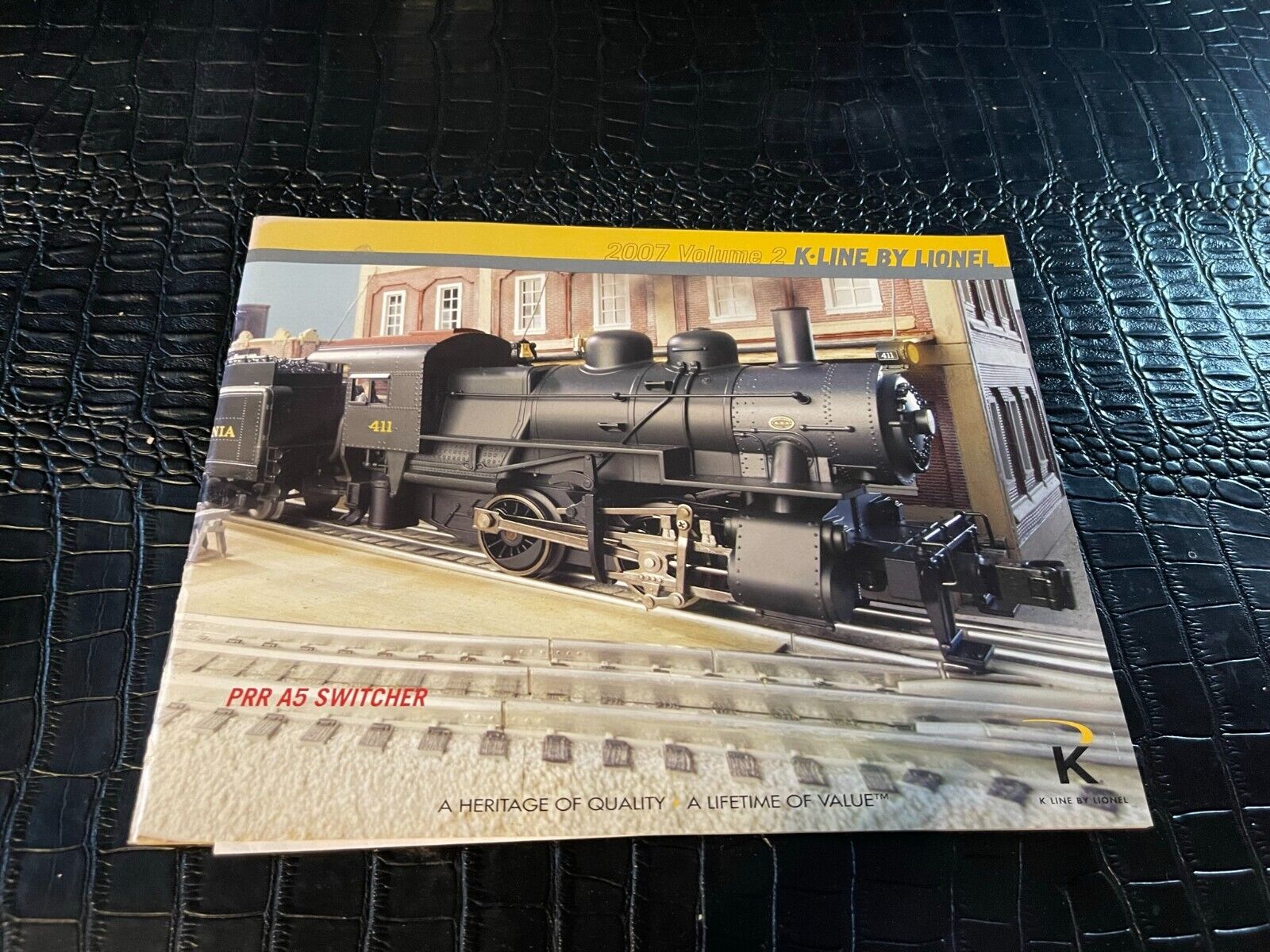 2007 V2 K-LINE by LIONEL vintage model train catalog