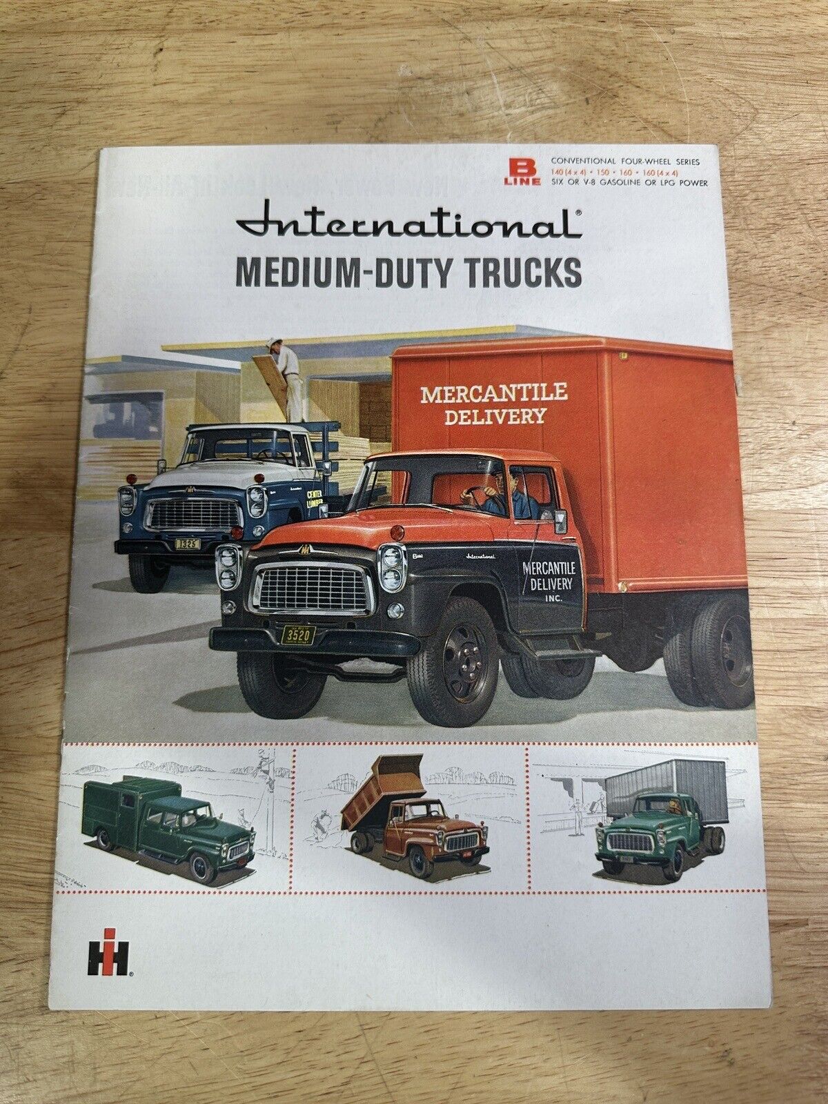 Vintage 1959 International Medium Duty Trucks Original Sales Brochure