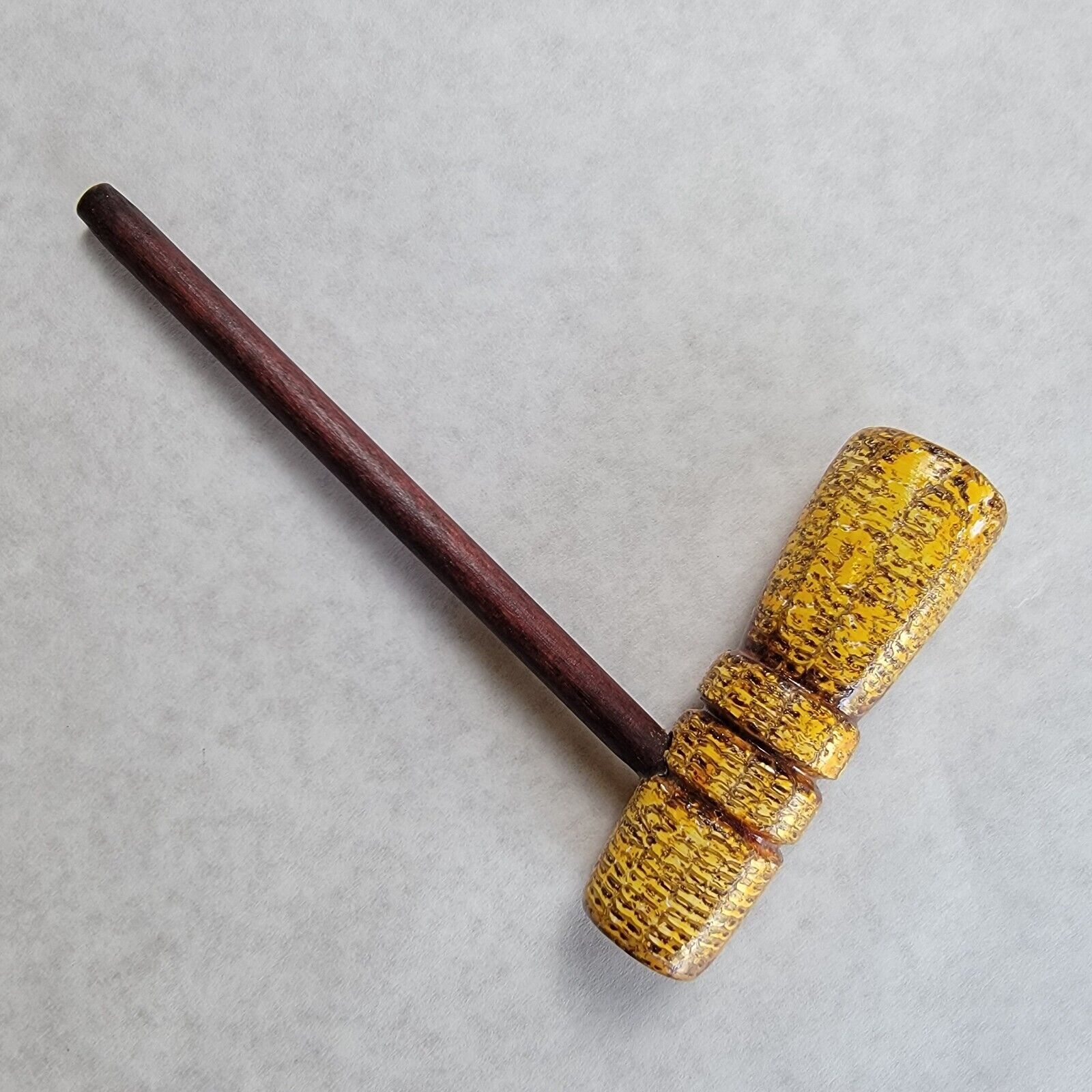 Vintage Corncob Pipes Double Stack BUESCHER\'S Long Stem World Famouse USA