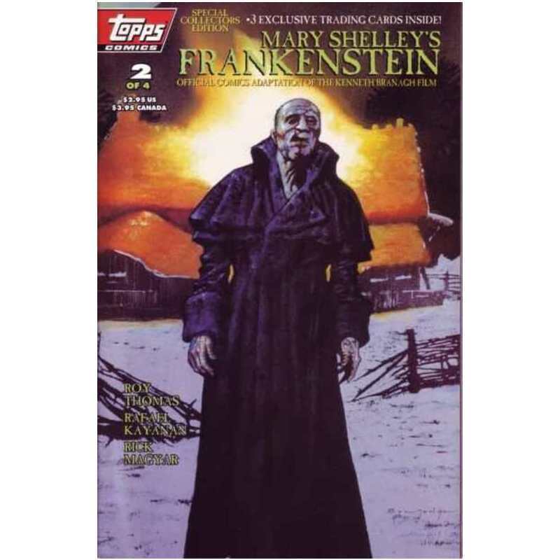 Mary Shelley\'s Frankenstein #2 in Near Mint minus condition. Topps comics [k*