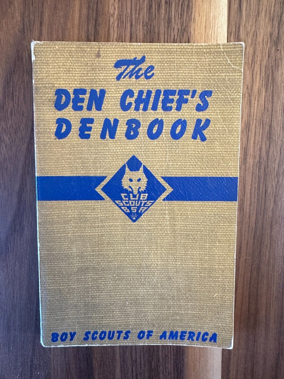 Unused Antique 1951 The Den Chief's Handbook Book Boy Scouts BSA