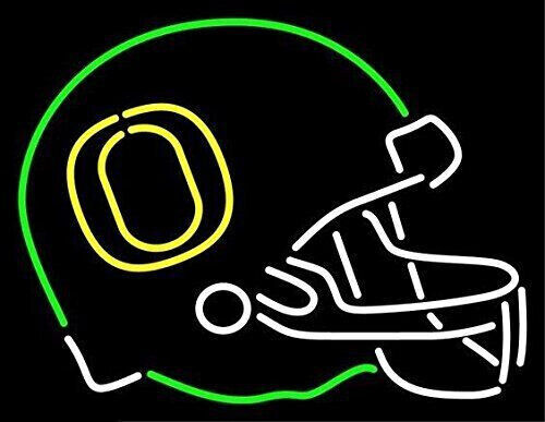New Helmet Oregon Ducks Neon Light Sign 19x15 Beer Bar Sport Pub Wall Decor