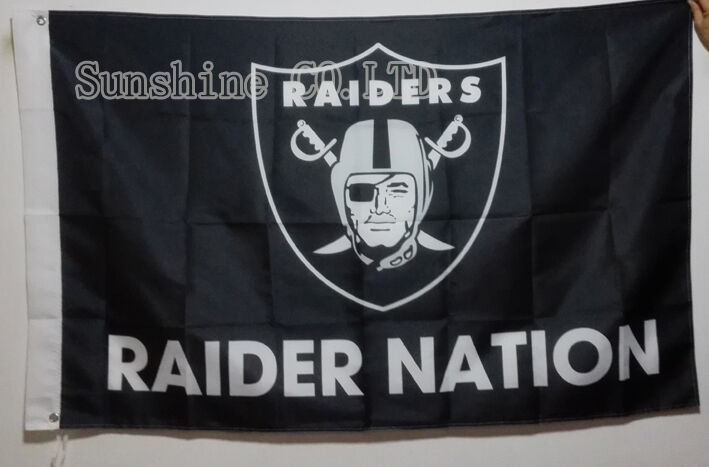 Oakland Raiders Raider Nation Flag