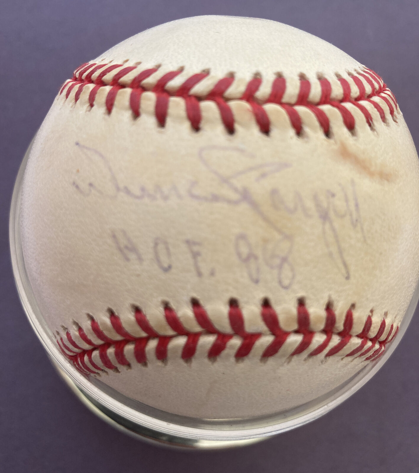 Willie stargell Signed MLB Official NL Baseball Auto HOF Pirates 