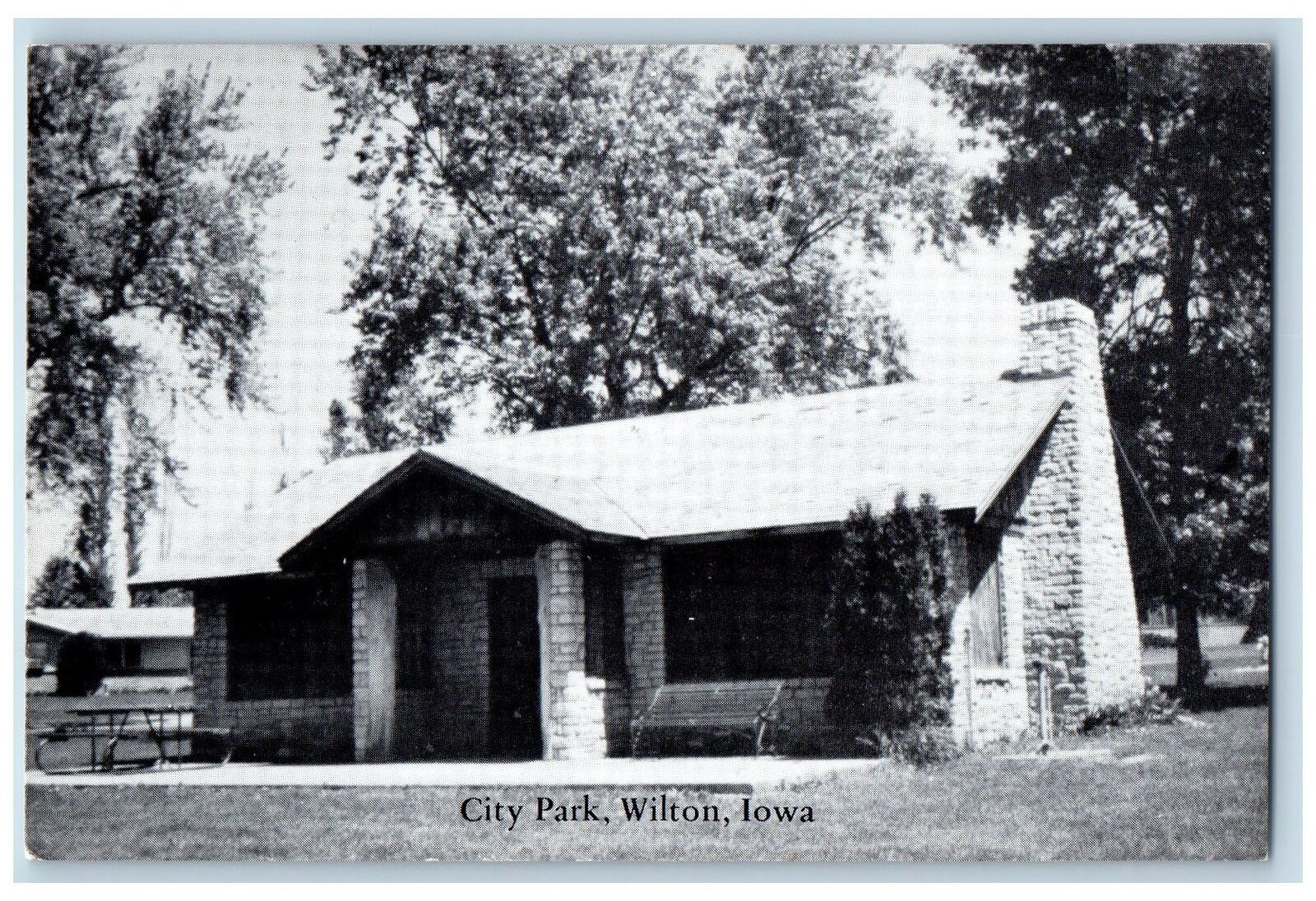 c1905's Wilton Post Office Building Street Sidewalk Wilton Iowa Antique Postcard