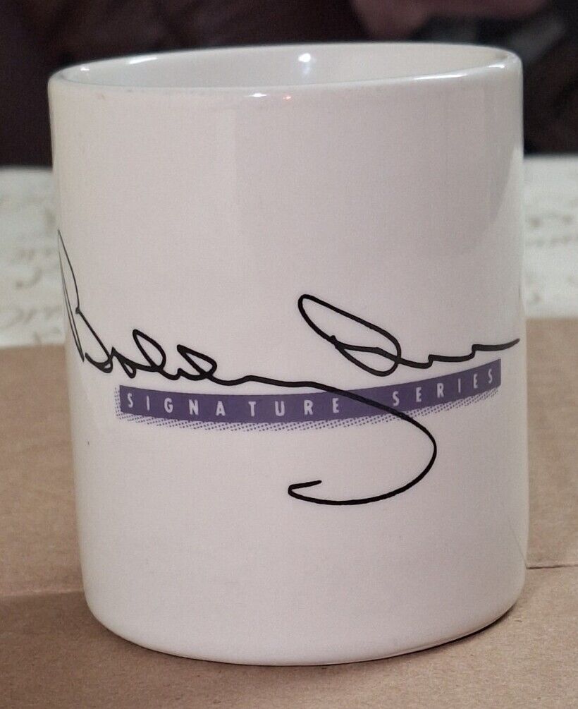 Bobby Orr Signature Series White Coffee Mug Regular Size #3421 Underneath 