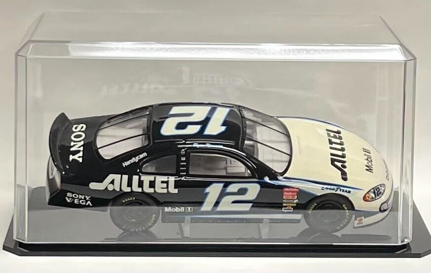 1/43 1:43 Scale Diecast Car Personalized Acrylic Display Case  - Black Base