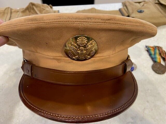 WW11 US ARMY AIR CORPS ,FOUND IN ITALY, CRUSHER CAP