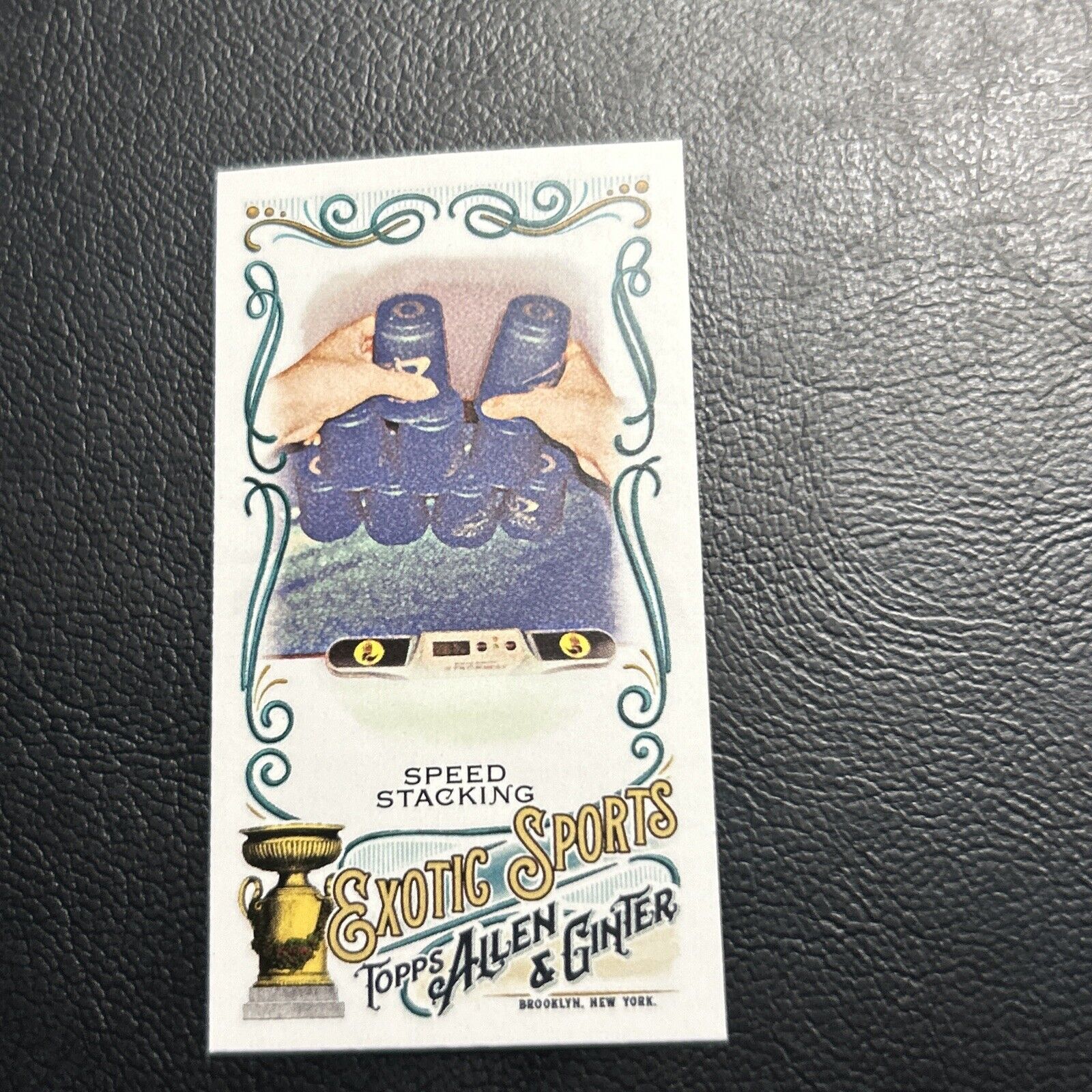 B39a Allen And GINTEr 2018  Mini Topps Mes 23 Speed Stacking Exotic Sports