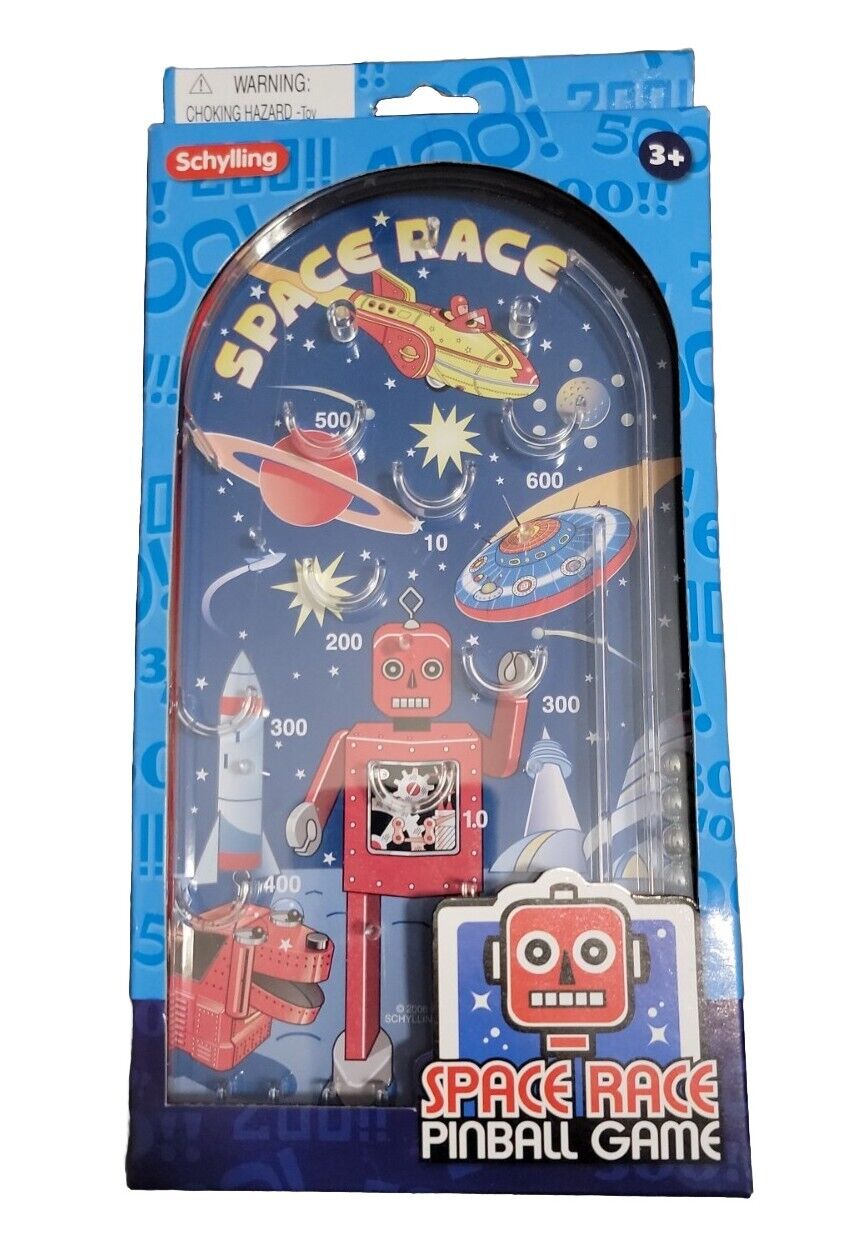 Schylling Space Race Pinball Toy Classic 2013 Brand New 